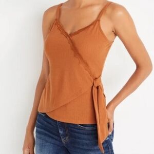 NWOT Maurices Faux Wrap Top